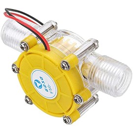 Water Flow Turbine Generator - Hydroelectric Micro Hydro 1/2 Inch Portable Water Charger (5V)