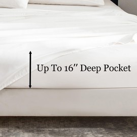 STFRBTH Twin Bed Sheet Set - 4 Piece Brushed Microfiber Bedding - Luxury, Soft, Breathable, Shrinkage and Fade Resistant Sheet Set, White