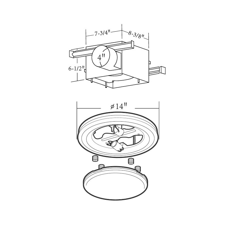 Good Housekeeping Yorkshire (90052) Decorative 80 CFM 2.5 Sones Bathroom