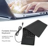 Foldable Silicone Keyboard 85 Keys Foldable Design Silent Wired Waterproof