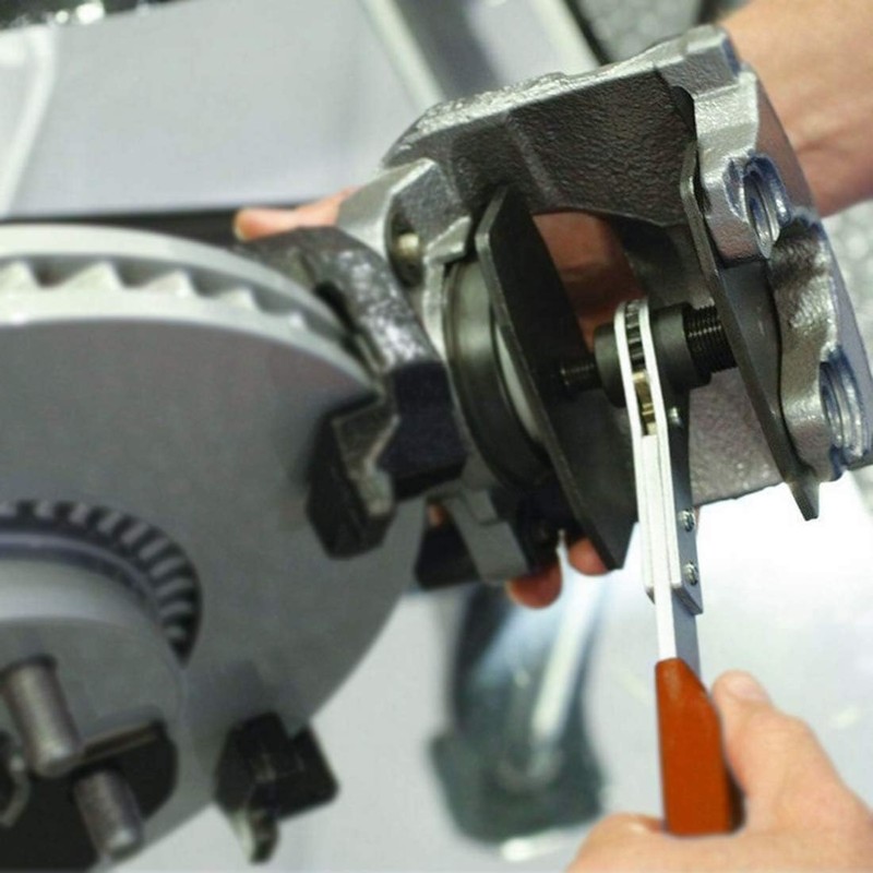 Brake Caliper Compression Tool, 360° Adjustable Ratchet Brake Caliper Piston