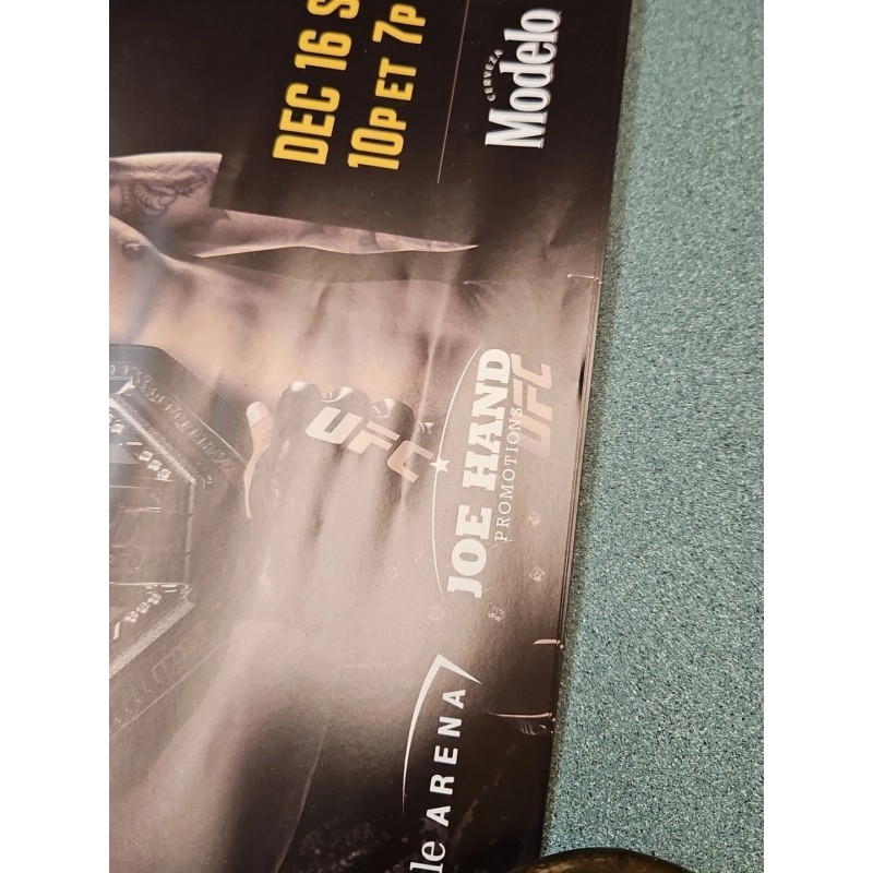 UFC 296 Edwards vs Covington Promo Poster