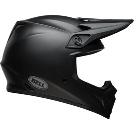 Bell MX-9 MIPS Equipped Motorcycle Helmet (Solid Matte Black, Large)