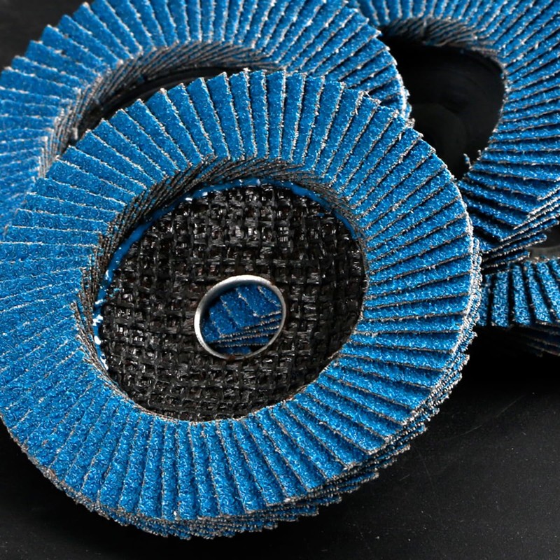 AIMALL 10 PCS Flap Disc Set, Zirconia Abrasive Grinding Wheels