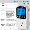 Plug in Thermostat Temperature Controller, Digital Thermostat Controlled Outlet Plug