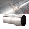 MUTEKI Exhaust Pipe Adapter, Exhaust Connecting Pipe, Universal, Pipe Coupler,