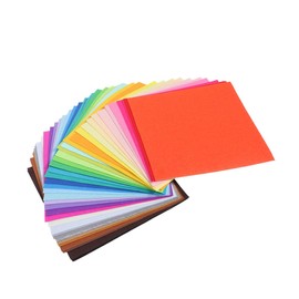 LALAFINA 40Pcs Felt Cloth Pieces for DIY Sewing Squares for Crafting Patchwork and Festival Decorations Comfortable Non Woven Material for Creative Projects