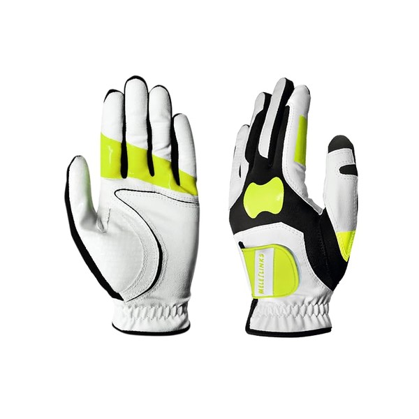 HPLSZCN Golf Gloves, Mesh, Ambidextrous, Breathable, Velcro Closure, Omnipotent (XL)