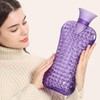 Hot and cold pack pouch after exercise for waist and shoulders release red/onesize