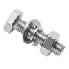 msymsyu Hexagon Screws Set M8 x 30 mm Stainless Steel