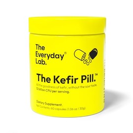The Everyday Lab The Kefir Pill  Probiotico de Kefir en Capsulas  12 Mil Millones UFC  8 Cepas Vivas  Capsulas de Liberacion Retardada  Suplemento... 
