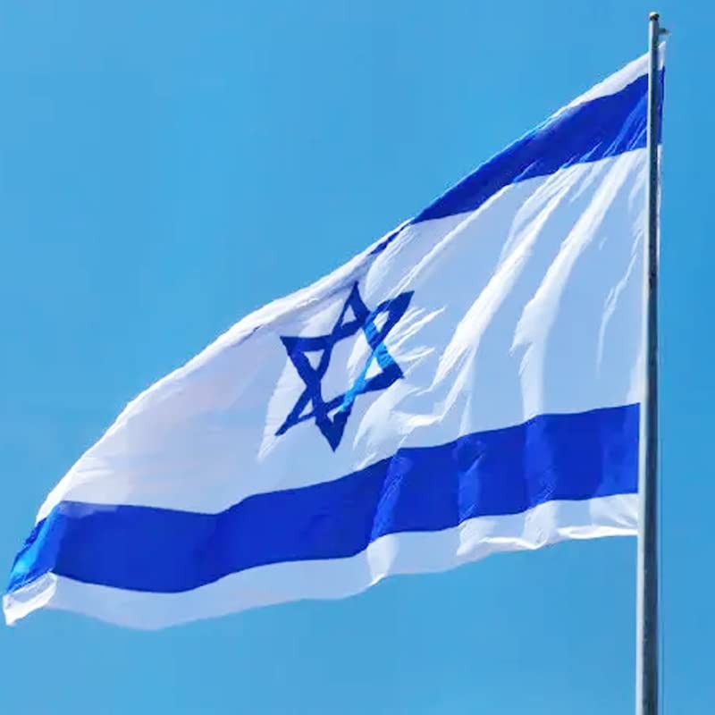 Large Israel Israeli Flag Heavy Duty Outdoor Star of David