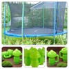 SUPVOX Trampoline End Caps 6pcs Green Frog Caps Daily Use