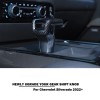 CheroCar Carbon Fiber Gear Shift Knob Cover Trim Decorative For