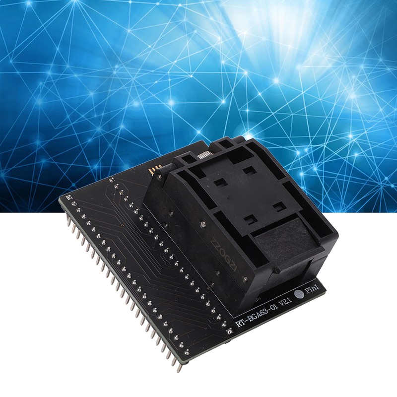 BGA63 Bounding Adapter Serial ICSP Interface Converter Socket Module for