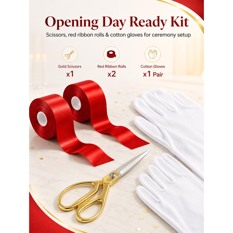 Grand Opening Ribbon Cutting Ceremony Kit