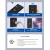 ELEGRP GFCI Outlet w/Nightlight, 20 Amp Self-Test GFI Electrical Outlet
