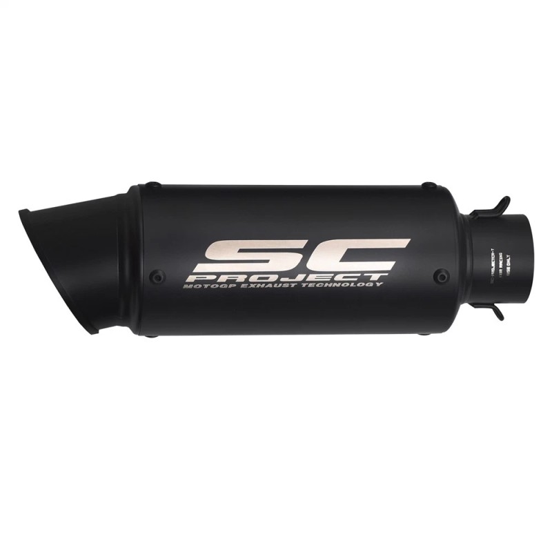 Unbranded Modified Exhaust Mid Pipe Black Muffler Slip for DUKE