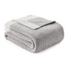 Snuggle Sac Heather Grey Throw XL Blanket for Couch, Super