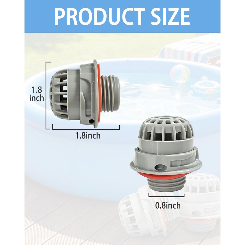 Top Debris Screen Filter with Seal For Lay-Z-Spa,Coleman Inflatable Hot