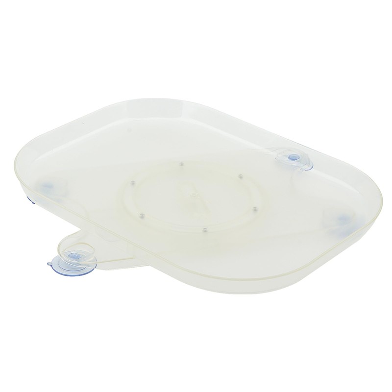 Lazy Susan Organizer Turntable (15.67''x11.73''), Smart Track System for Easy