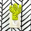 Lilys Lights Handmade LED Ceramic Night Light (Green Cactus)