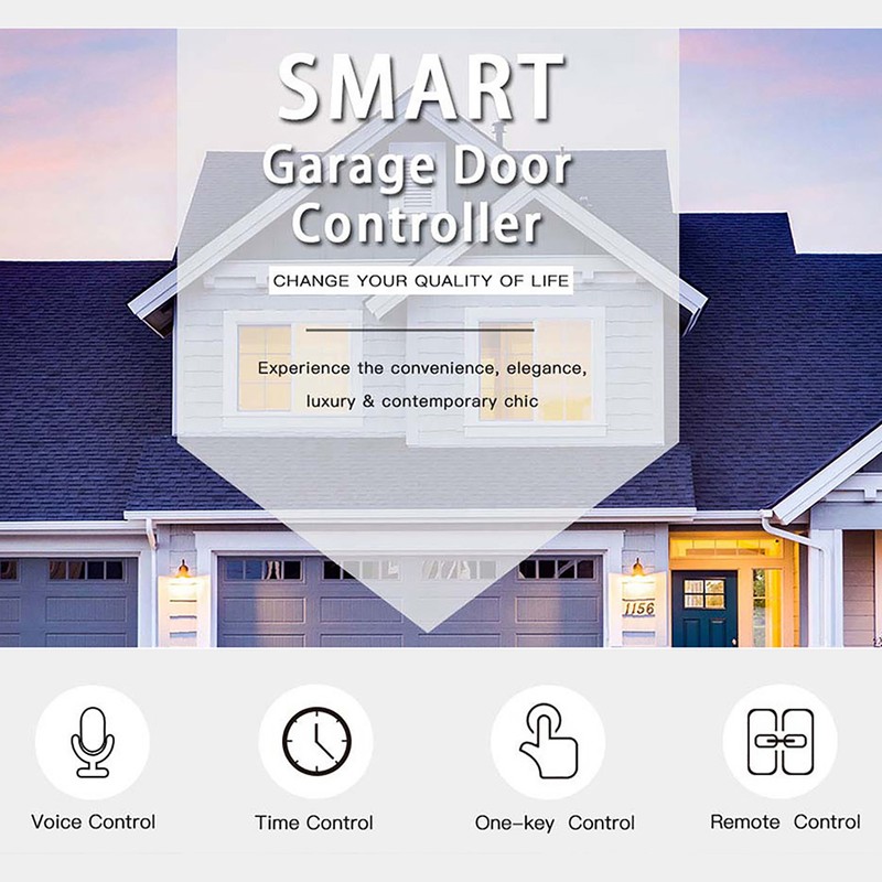 WiFi Switch Intelligent Garage Door Opener Controller for SmartLife APP
