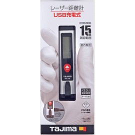 Tajima PL15 Laser Distance Meter, White