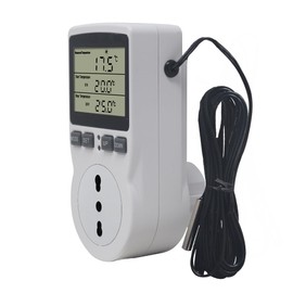 KETOTEK Digital Thermostat Socket Temperature Controller with Sensor