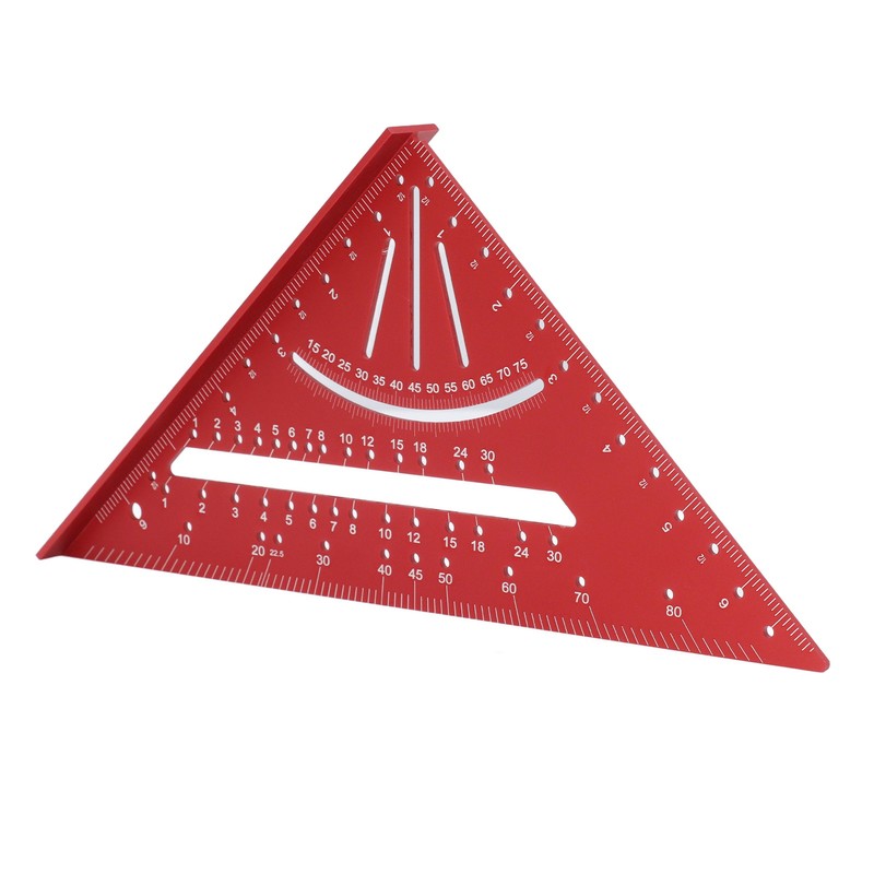 7 Inch 90 Degree Rafter Square Protractor Aluminum Alloy Woodworking