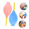 SAFIGLE 4Pcs Eyelash Air Blower Gentle Rubber Blowing Tools for