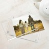 Acrylic Photo Frame Crystal Clear Frameless Double Sided Freestanding Photo