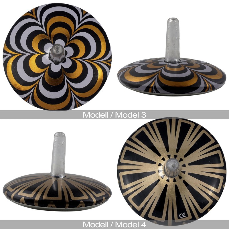 Freak Scene Blechspielzeug Kreisel Modell 01 Spirale bunt Blechkreisel Tischkreisel