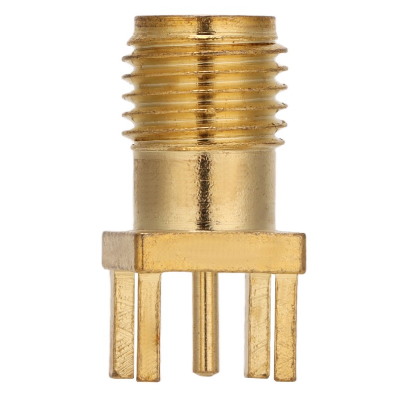 100Pcs RF Coaxial Cable Adapter Female Coax Line Connector Base