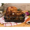 HIC Kitchen Roasting Instant-Read Meat Thermometer, Stainless Steel, Shatterproof Face,
