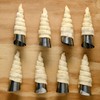 KADAX Foam Roll Mould Set, Round Baking Moulds for Making