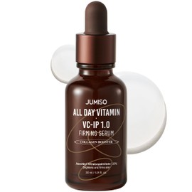 JUMISO All Day Vitamin VC-IP 1.0 Suero Reafirmante con Vitamina C Estabilizada, Bakuchiol y Ácido Ferúlico  Sérum Facial Antienvejecimiento para...   