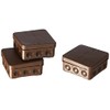 Spelsberg Junction Box 2K-12-L/br Empty Brown Red Row Box, Housing