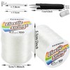 Elastic Bracelet String Cord Kit: 2 Rolls of 200m (0.7mm)