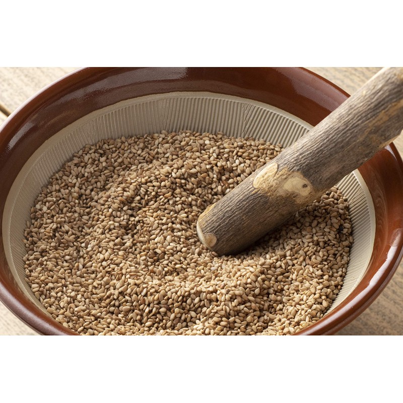 Kojiya Honten Kettle Fried White Sesame (Made in Japan), 1.8