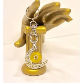 JKCE Designs Shoot For The Moon 20 Gauge Shotgun Shell Keychain, Shooting Sports Gift, Shotgu