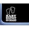 EZ-STIK Baby Bigfoot on Board M301 6 inch Sticker sasquatch