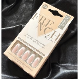 Salon Perfect Modern French Press On Nail Set of 30~Including Free Gifts