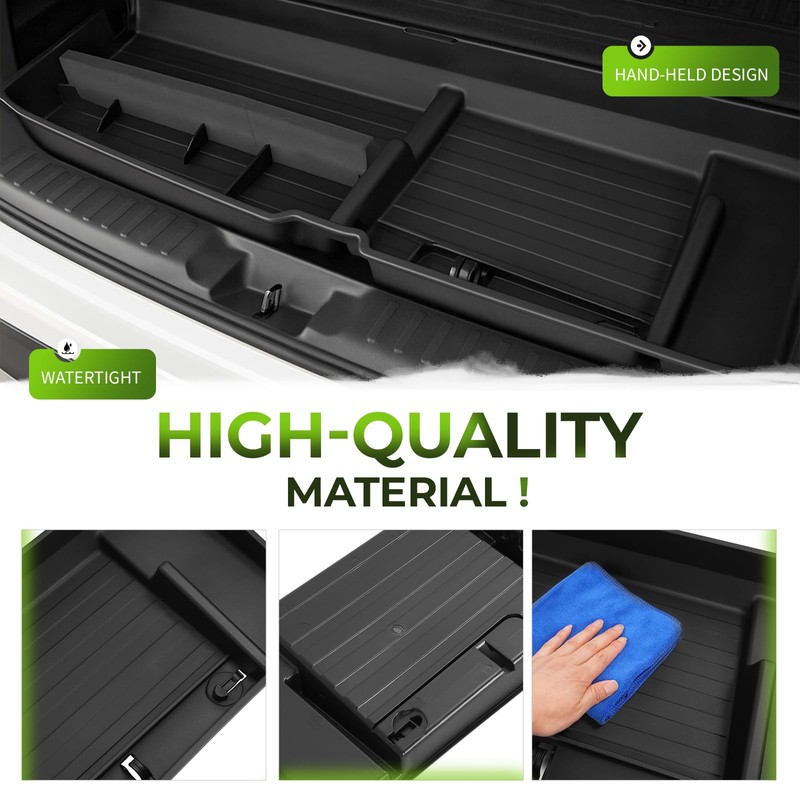 Gelacie Rear Hatch Trunk Hidden Storage Box Compatible with 2020-2024