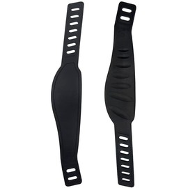 2 Pieces Foot Pedal Straps, Adjustable Length Bicycle Pedal Straps Child, Rubber Pedal Straps Exercise Bike Straps for Spinning Exercise Bike, Bicycle or Gym (style2)