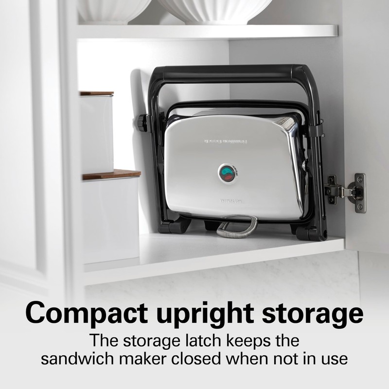 Hamilton Beach Panini Press Sandwich Maker & Electric Indoor Grill