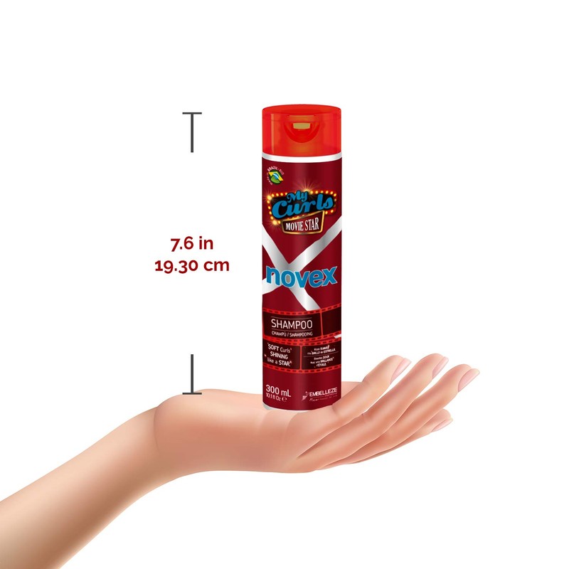 NOVEX Shampoo (300ml)- 3 Pack (Movie Star)