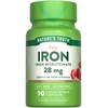 Nature's Truth Easy Iron Supplement 28 mg | 90 Capsules | Iron Bisglycinate | Non-GMO, Gluten Free | Nature's Truth