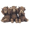 The Leonardo Collection Highland Cows Figurine - No Evils Trio