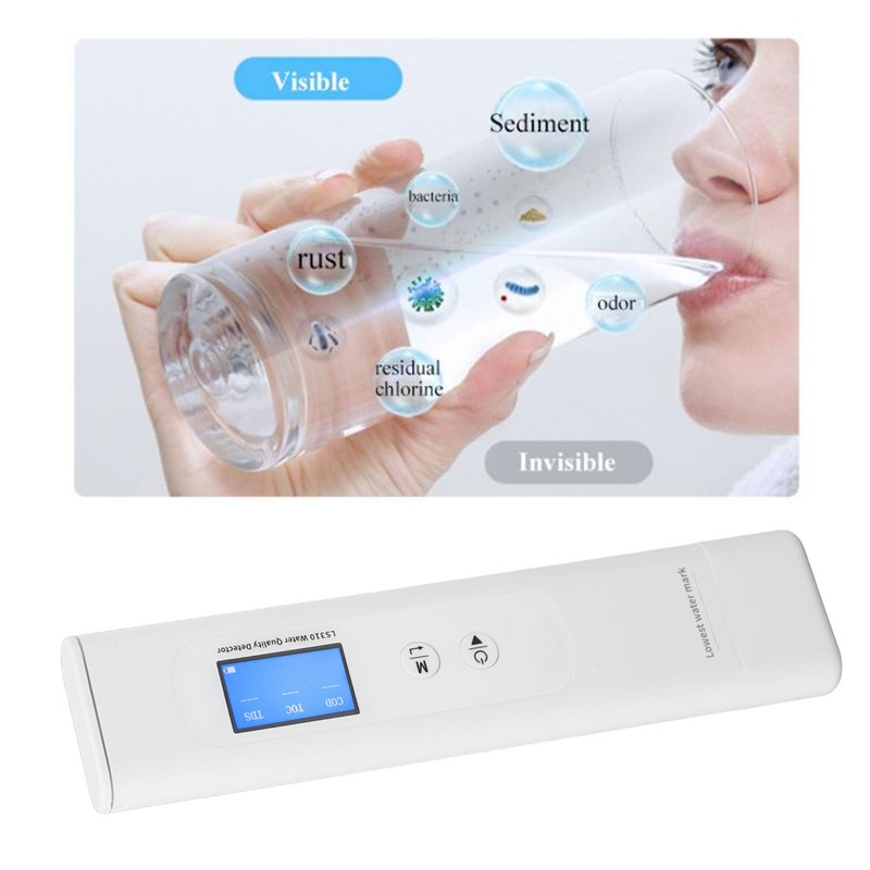 6 in 1 Water Quality Tester High Accuracy Portable TDS